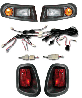 Classic Golf Cart Light Kits - Lights -Golf Cart Trader yamaha g14 wiring harness 